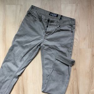 XXX Rude Denim, tan khaki skinny fit. 30 x 32.